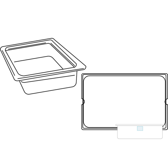 Récipient Gastronorm Transparent Polycarbonate